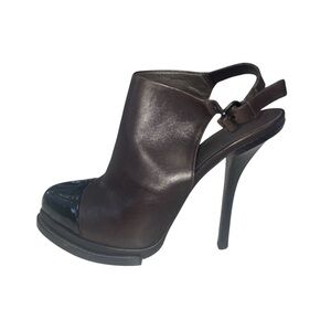 Alexander Wang brown/ black heels sz 39